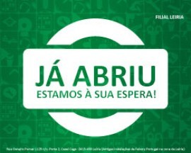 Já abrimos em Leiria